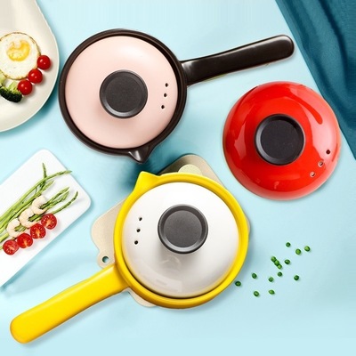 household Spodumene ceramics The milk pot baby Complementary food Cooking Saucepan Porridge Stew Claypot Casserole