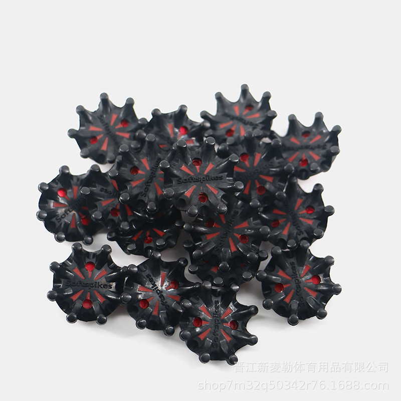 Venta caliente transfronteriza directa de la fábrica picos de golf tornillos equipo de golf negro y rojo suministros de golf