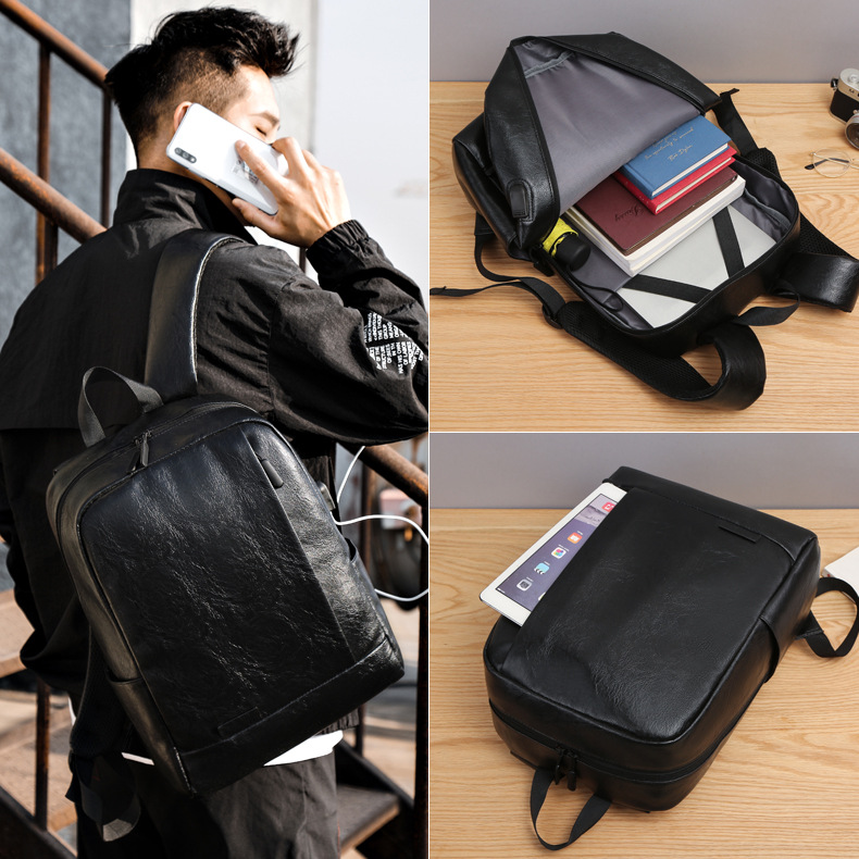 Mochila personalizada bolsas de moda deportivas para hombres bolsas escolares juveniles simple pucuero computadora mochila para hombres un cabello
