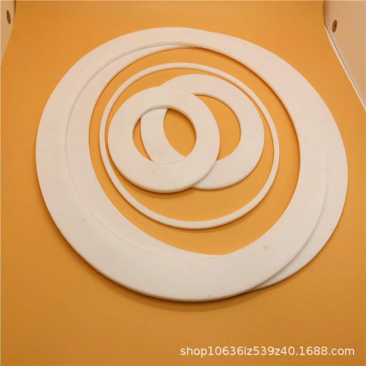 直销聚四氟乙烯法兰垫圈 PTFE压力表密封圈 铁氟龙健身器材垫片