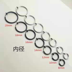 Factory Direct Sales Wholesale Trendy and Fashionable Korean Style Non-Pierced Ear Clip Earrings for Men and Women, Non-Allergenic Earrings
