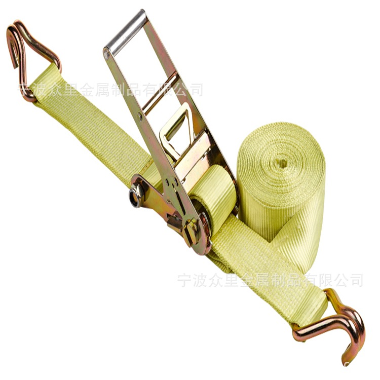 3寸4寸10T涤纶捆绑器货物固定捆绑带收紧器交通运输拉紧器