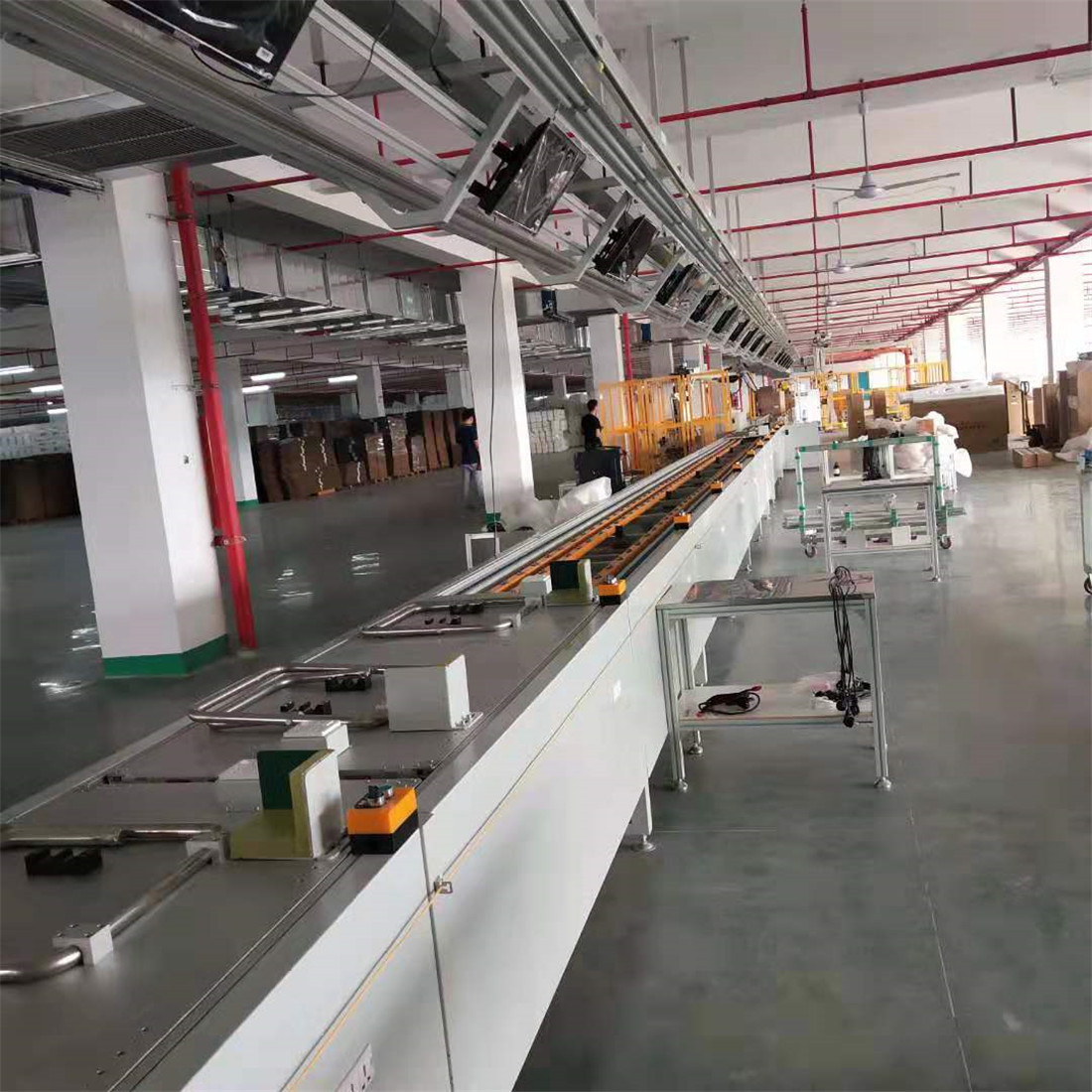 装配流水线上下循环生产线非标自动输送线倍速链组装线智能输送