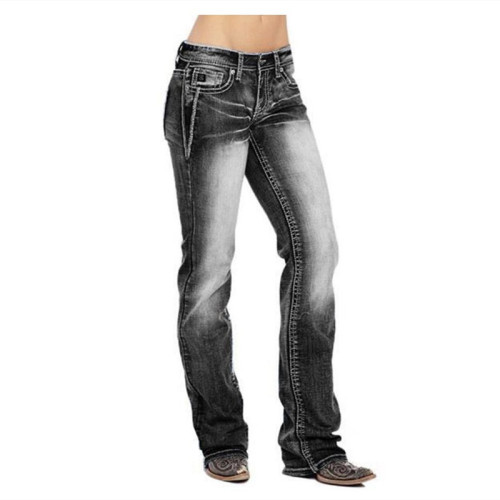 Women's Skinny Jeans for Large Women - Long Pants