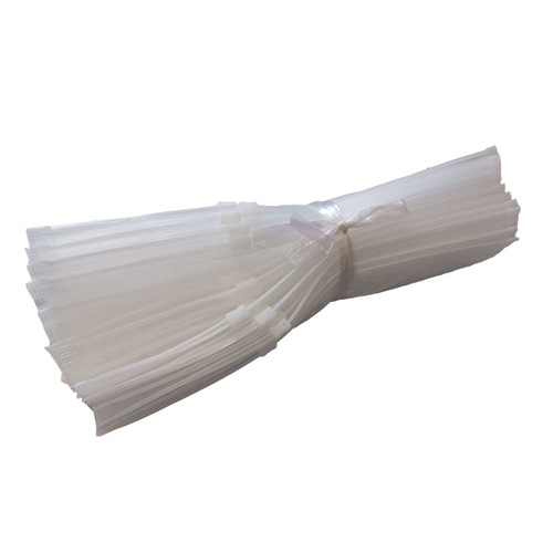 30*40 clothing zipper bag PE transparent T-shirt short-sleeved sweater packaging bag EVA frosted lining pajamas plastic bag