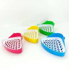 兔子三角厕所龙猫豚鼠厕所小号三角厕所多色可选宠物清洁用品批发