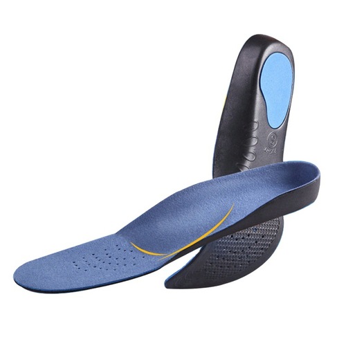 EVA arch pad flat foot high arch foot insole men's breathable shock-absorbing flat foot support insole non-medical correction