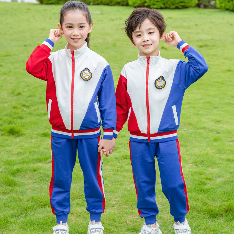 Uniforme escolar kindergarten Escuela Primaria estudiante maestro ropa de jardín niños ropa de rendimiento deportivo maestro ropa de clase primavera y otoño traje de padres e hijos