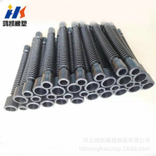 进气道接口硅胶波纹管 防尘硅橡胶伸缩式波纹胶管干洗机排水管