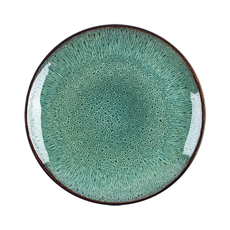 De estilo europeo Luz de lujo traje de vajilla de cerámica suministro directo de fábrica ensalada creativa tazón de fideos instantáneos hogar tazón de fideos tazón de cerámica simple