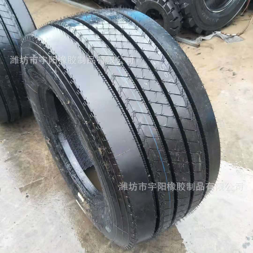 435/50R19.5真空大托盘拖车运输车宽体单胎 轮胎445/45R19.5