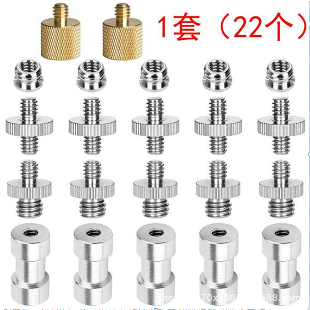 Cámara especial tornillo británico 1/4-20 vuelta 1/4 vuelta 3/8 soporte de la lámpara tornillo ranurado placa de liberación rápida tornillo