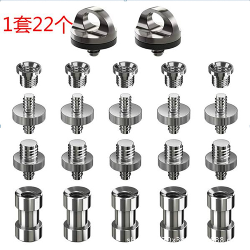 Cámara especial tornillo británico 1/4-20 vuelta 1/4 vuelta 3/8 soporte de la lámpara tornillo ranurado placa de liberación rápida tornillo