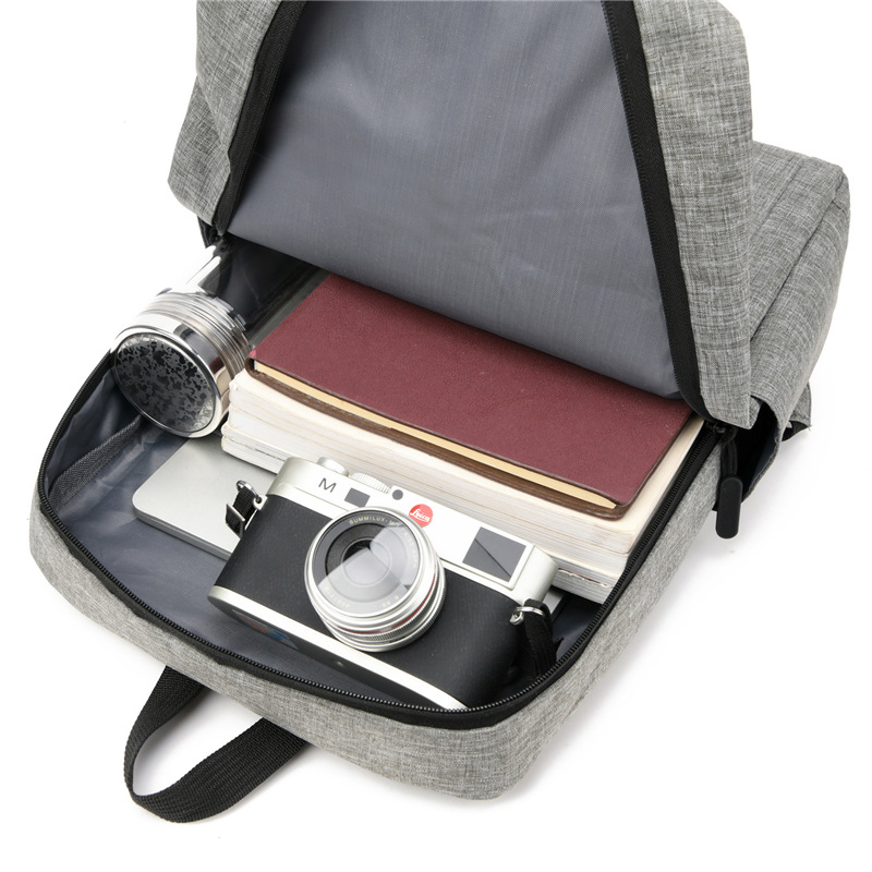 Impresión transfronteriza de moda mochila nueva mochila simple hombre y mujer bolsa informática de negocios ocio fuente del sudeste asiático