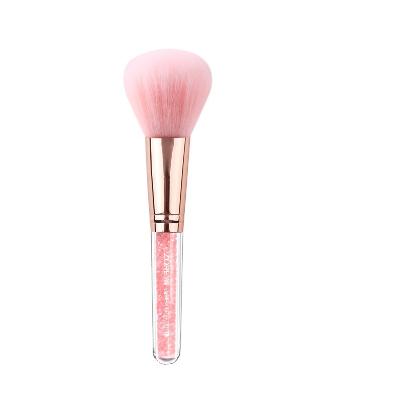 Zoreya Blush sombra de ojos cepillo traje interior diamante cristal Rosa maquillaje cepillo bolsa de almacenamiento Fundación cepillo maquillaje herramientas