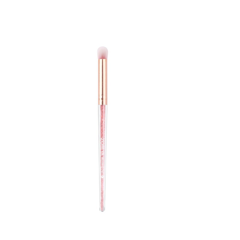Zoreya Blush sombra de ojos cepillo traje interior diamante cristal Rosa maquillaje cepillo bolsa de almacenamiento Fundación cepillo maquillaje herramientas