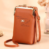 Shoulder bag, capacious one-shoulder bag, small wallet, suitable for import, 2023, Korean style