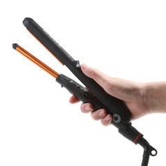 Cross-border South Korean electric curling iron Morgan heightening curved hairpin fluffy curling iron hair salon home appliances