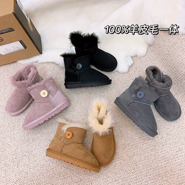 童雪地靴;女式雪地靴;童棉鞋