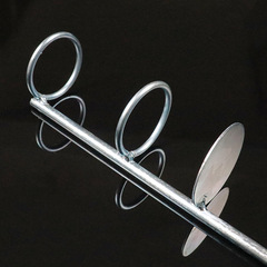 Cross-border wholesale fishing gear and supplies, simply inserted two-in-one cannon bracket, fishing rod holder, sea rod double ring bracket.