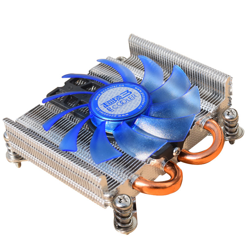 Overclocking three -blade CPU quiet heat sink desktop computer 2 heat pipe fan [Guangzhou General Generation]