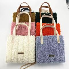 DIY hand-stitched self-made material package woven bag accessories Christmas children's gift DIY bag materials