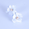 Summer fresh universal earrings from pearl, flowered, European style