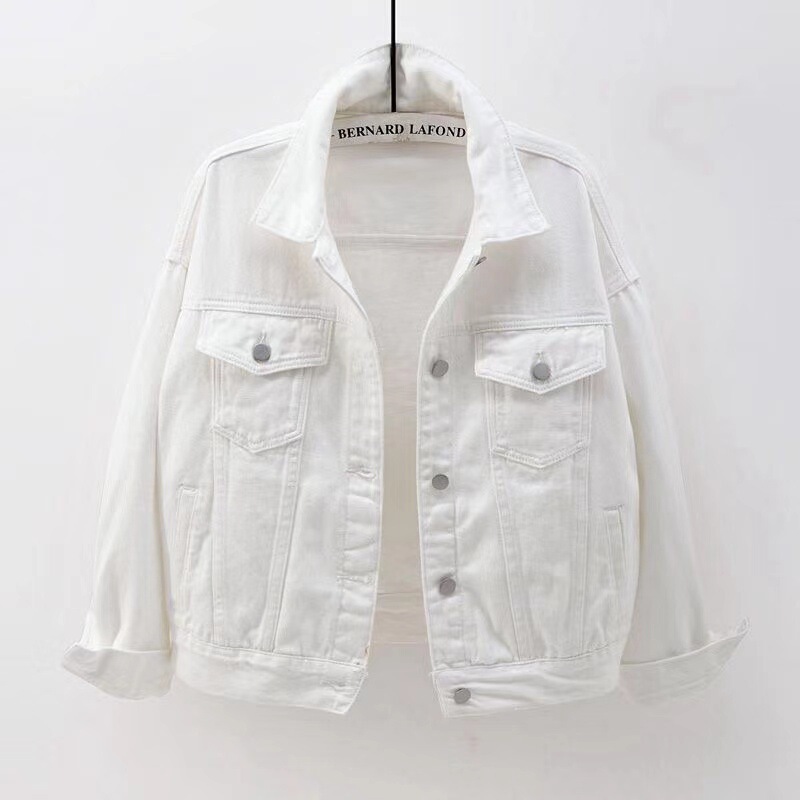 2024 New Japanese Style Denim Tops Women's Korean Style Loose Tops Women's Slim Easiest for Match Tops Top Women's Spring and Autumn 2024 New Japanese Style Denim Tops Women's Korean Style Loose Tops Women's Slim Easiest for Match Tops Top Women's Spring and Autumn