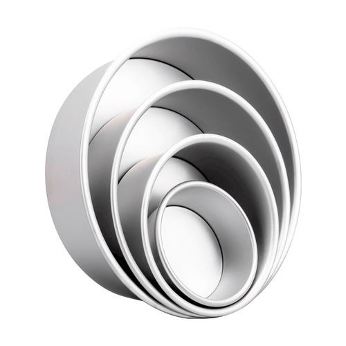 Wholesale 6-inch 8-inch 10-inch anode living bottom mold mousse chiffon cake round mold plus height baking tools