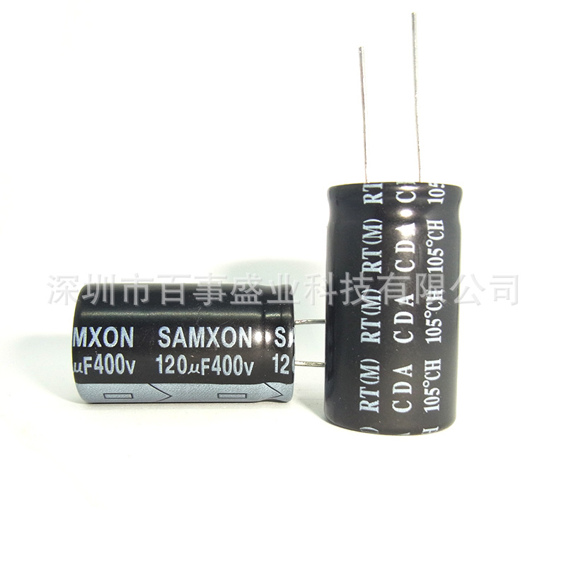 SAMXON三信  电解电容400V 120UF 18X32,18X30 105度  RT系列