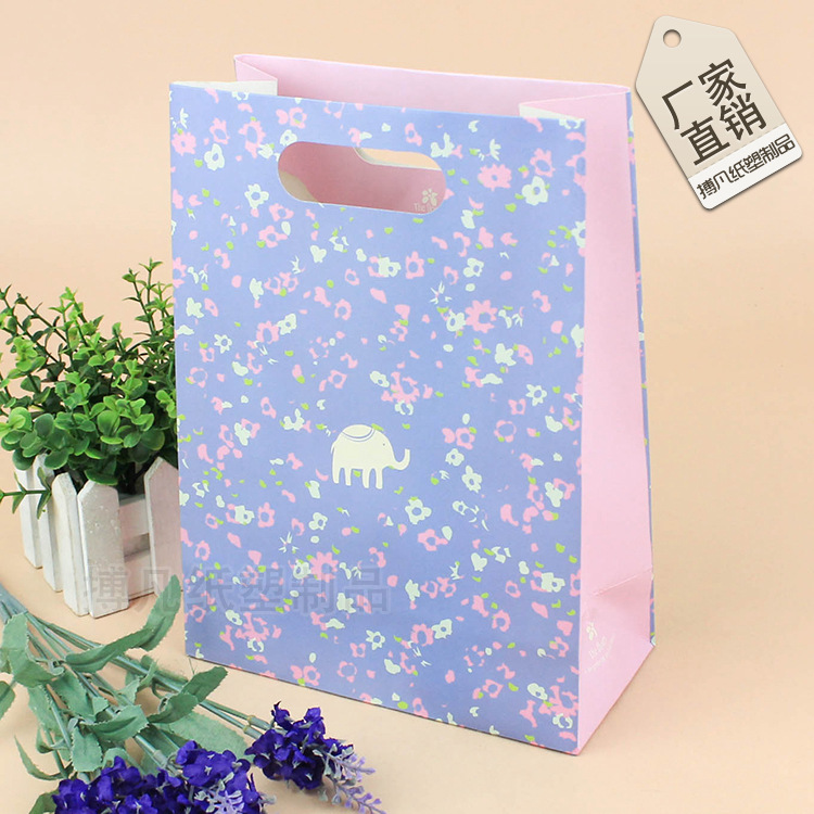 礼品袋 纸袋 批发 服装手提袋定 做 广告袋logo印刷 牛皮纸袋定