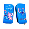 Cartoon long polyurethane wallet with zipper, hand loop bag, small clutch bag