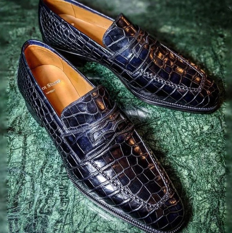 AliExpress Comfycmy2020 autumn new wish foreign trade 38-46 men's slip-on business shoes