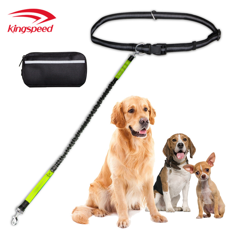 Dongguan kepai corriendo cuerda de tracción con bolsa de cintura amazon cuerda de tracción para mascotas deportes transfronterizos corriendo cuerda de tracción