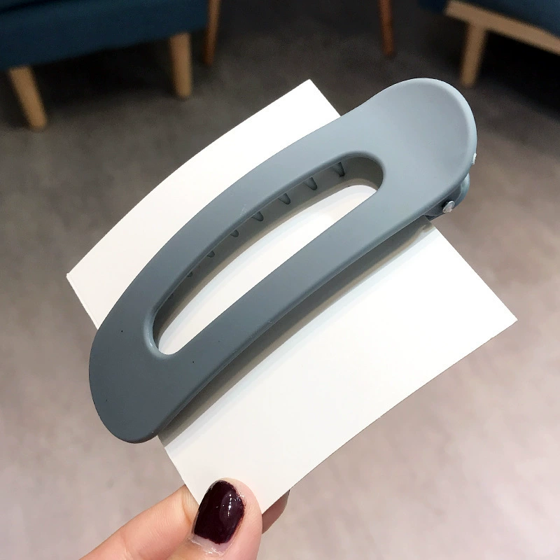 Корейская интернет-знаменитость новый back -headed hair clip большой один слово заколка для волос большой клип верхний клип головной убор серьга для женщины
