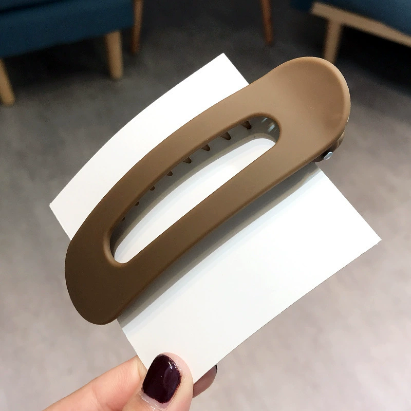 Корейская интернет-знаменитость новый back -headed hair clip большой один слово заколка для волос большой клип верхний клип головной убор серьга для женщины