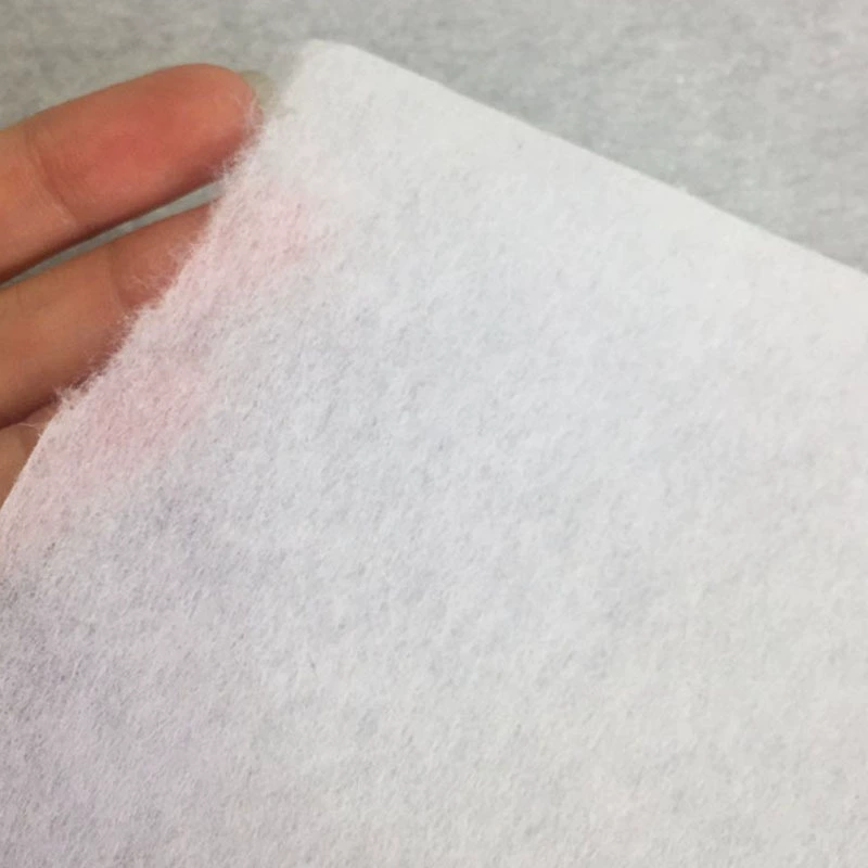[Non -woven lining] 60g polyester long fiber single -sided plus glue lining 1 meter gates gift packaging lining