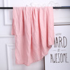 Solid Color Baby Swaddle Blanket bamboo  cotton 47*47