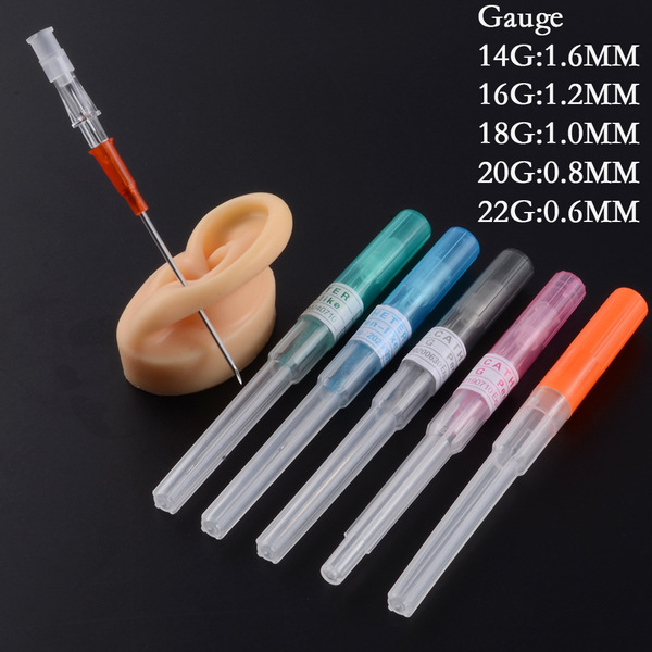 Disposable piercing stainless steel
