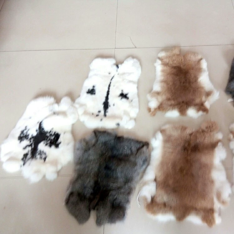 Factory spot supply Rabbit Portrait Rabbit Fur Fur Furities Zhangzi Decoration Handmade Grass Rabbit Basin
