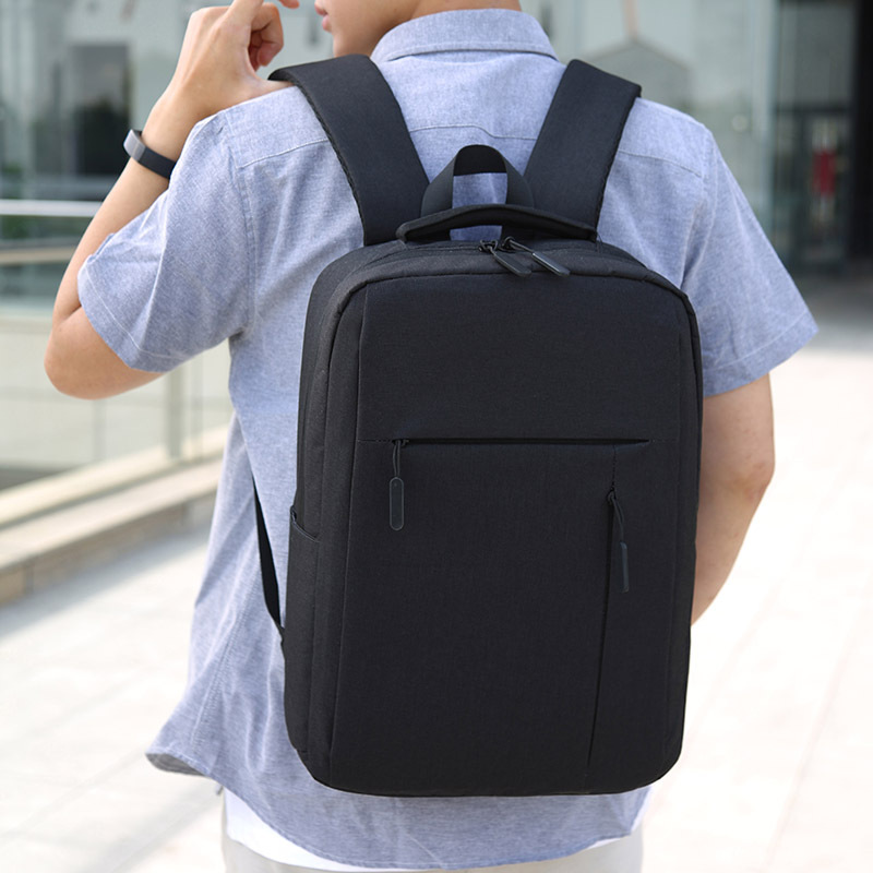 La oferta transfronteriza LOGO USB imprimible mochila casual hombres de negocios bolsa portátil mochila entrega de una pieza