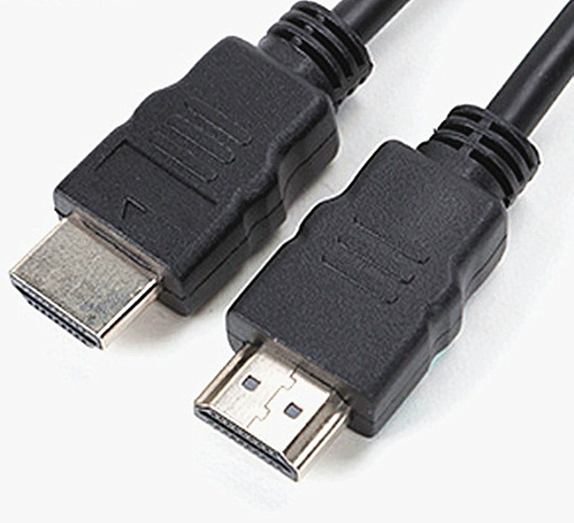 Кабель HDMI (ZhongxinHD) 1,5 м, внешний диаметр 5,5 мм, никелированные штекеры, поддерживает 1080P/3D/ARC (HDMI 1.4)
