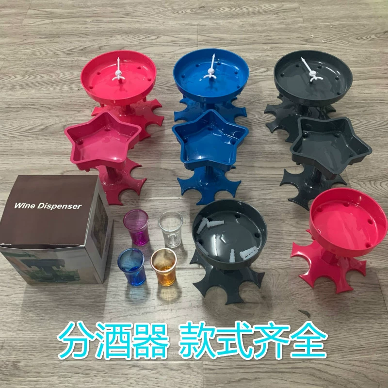 Вино стекла Диспенсер 6 выстрел стекла Диспенсер и держатель