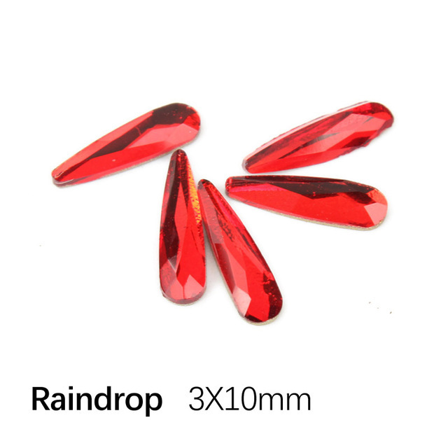 3x10mm 빨간 멜론 씨앗 방울