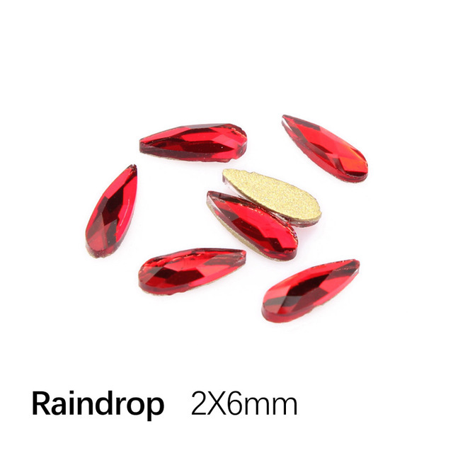 2x6mm 빨간 멜론 씨앗 방울