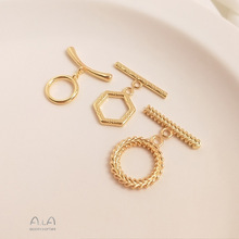 14K�����ſ��朿�����ˮ���ֿ��^�B�ӿ�diy�Ʒ��������l