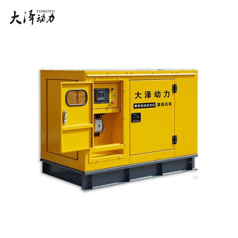 仓库机房用水冷120kw箱式柴油发电机 大泽动力TO140000ET工业用