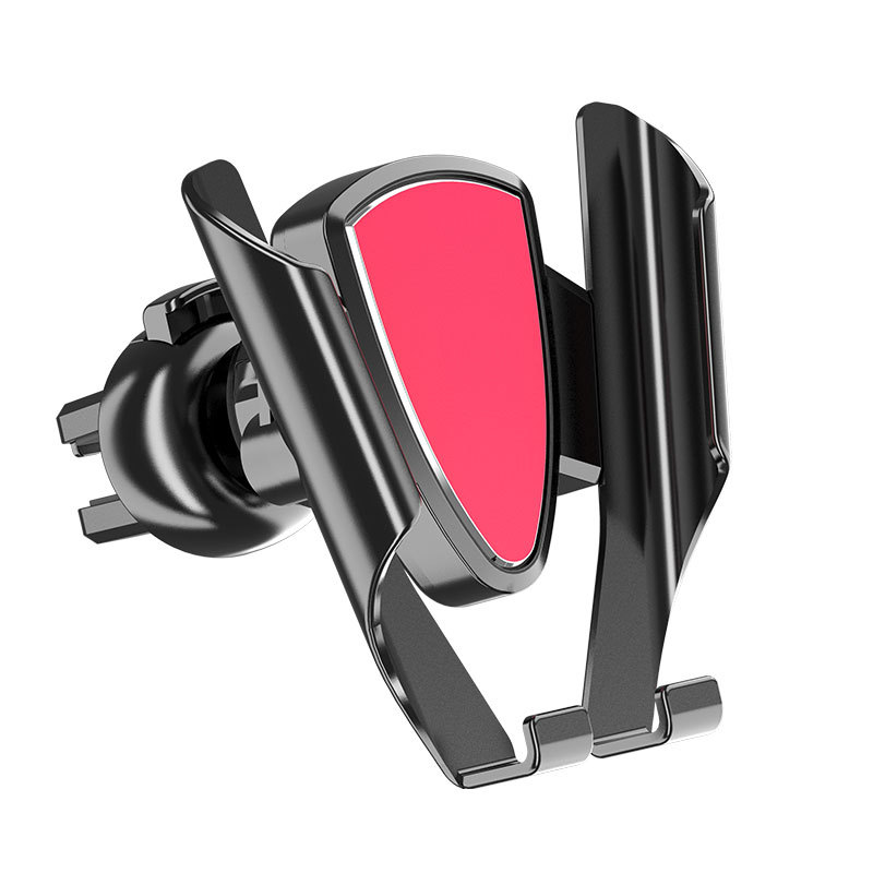 Car Mobile Phone Holder Air Outlet Barb Car Mobile Phone Holder Bracket Metal Gravity Car Mobile Phone Holder Bracket
