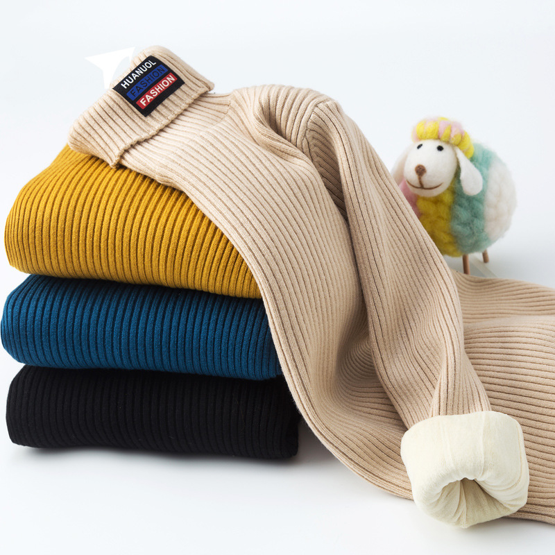 Warm demi-season children's knitted base body-friendly sweater for…