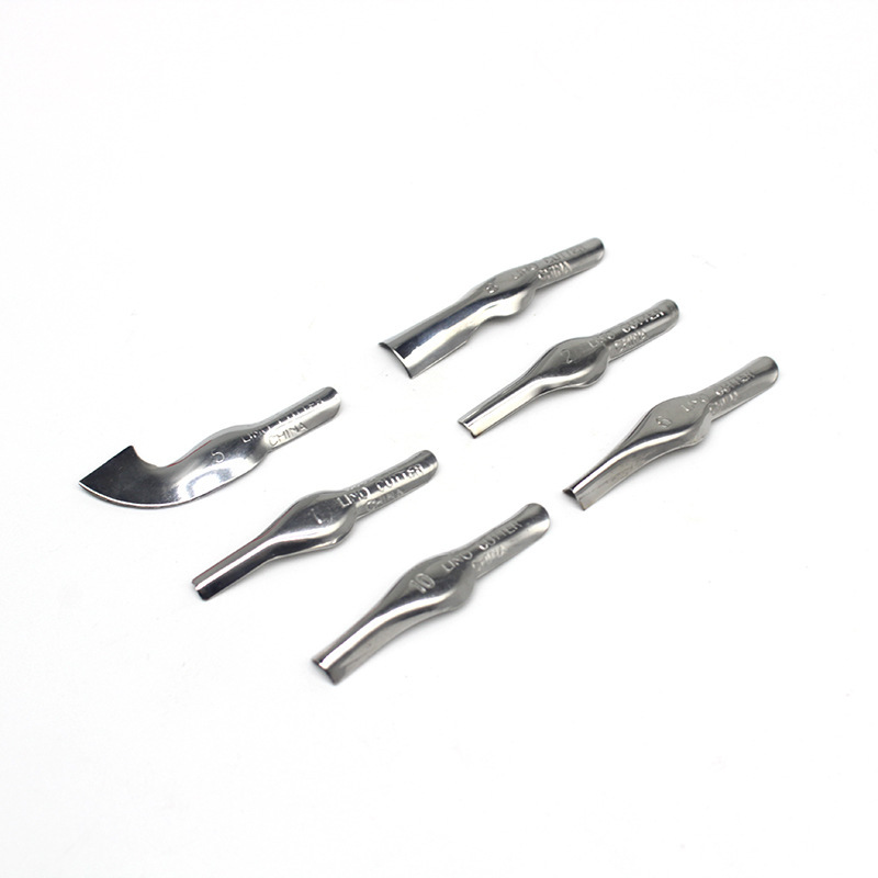 Cuchillo de Tallado para Grabado y Madera con 6 Cabezales para Manualidades DIY image 5